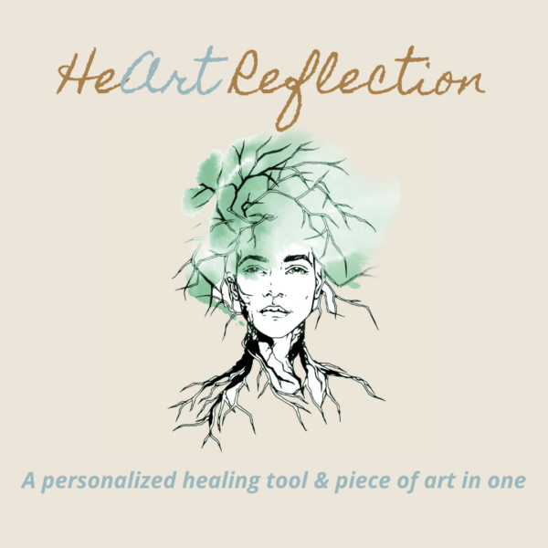 A HeArt Reflection is a 10-15 minute personalized healing tool – intuitively created by Myrthe – with poetry, spoken word, healing sounds, music & song.