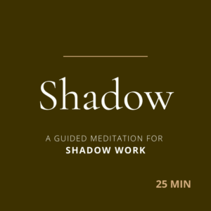 A guided shadow work meditation to safely meet the parts of yourself that went underground, and integrate what has been running from the background.